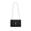 Large Kate Bag In Black Crocodile L.