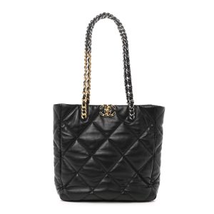 BAG Tote black gold.