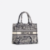 SMALL DIOR BOOK TOTE Blue Toile de.