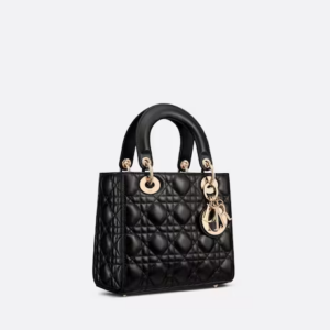 SMALL LADY DIOR MY  BAG Black.