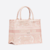 DIOR BOOK TOTE Pink Toile de  (36 x 27.5 x 16.5 cm).