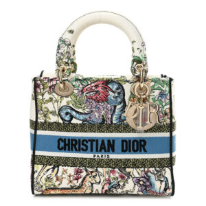 CHRISTIAN DIOR Canvas D-Constellation  Lady D-Lite Latte.