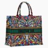 Dior Book Tote Bg In Butterfly  Canvas.